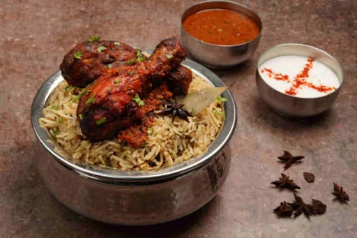 Tangdi Chicken Biryani.