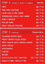 Pedro's menu 2