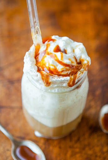 Caramel-Almond Iced Coffee