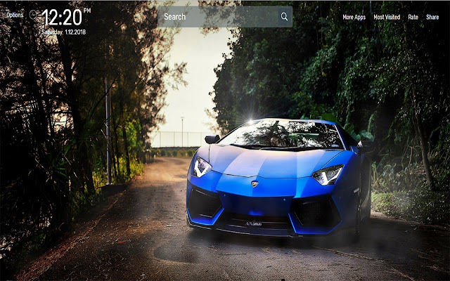 Lamborghini Wallpapers NewTab Theme