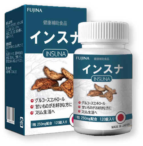 Viên tiểu đường Insuna Nhật bản FUJINA 120 viên/lọ
