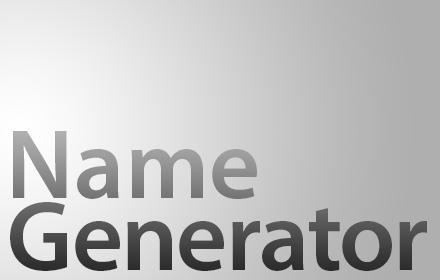 Name Generator Extension small promo image