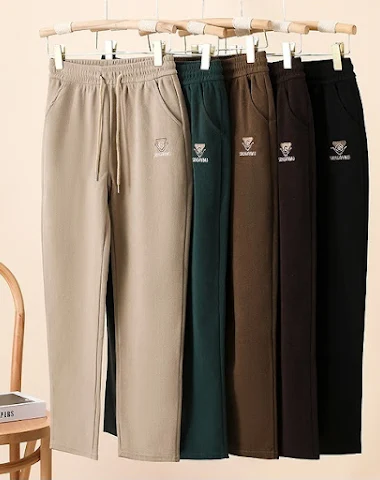 Pantalones de mujer talle alto cort - 0