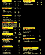 Big Bite menu 1