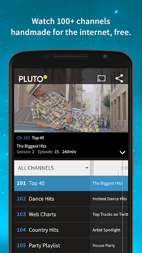 Pluto TV: TV for the Internet