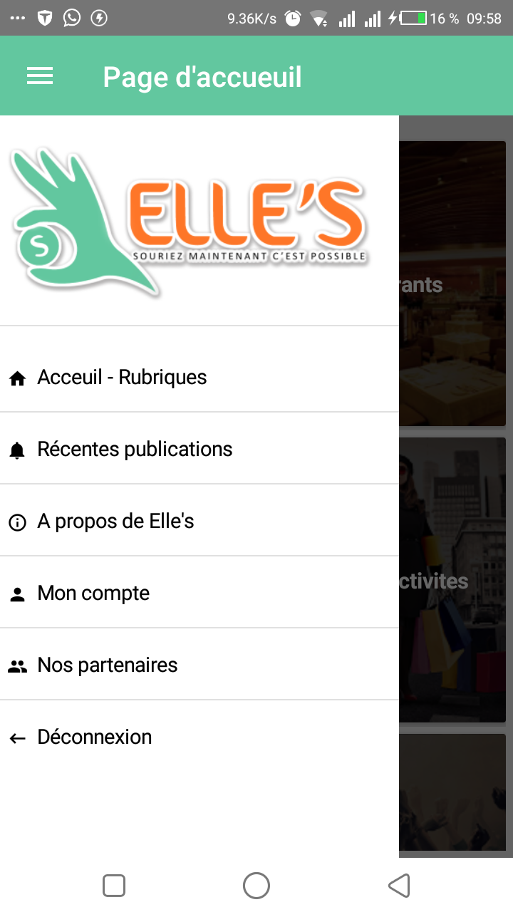 ELLES Screen 2