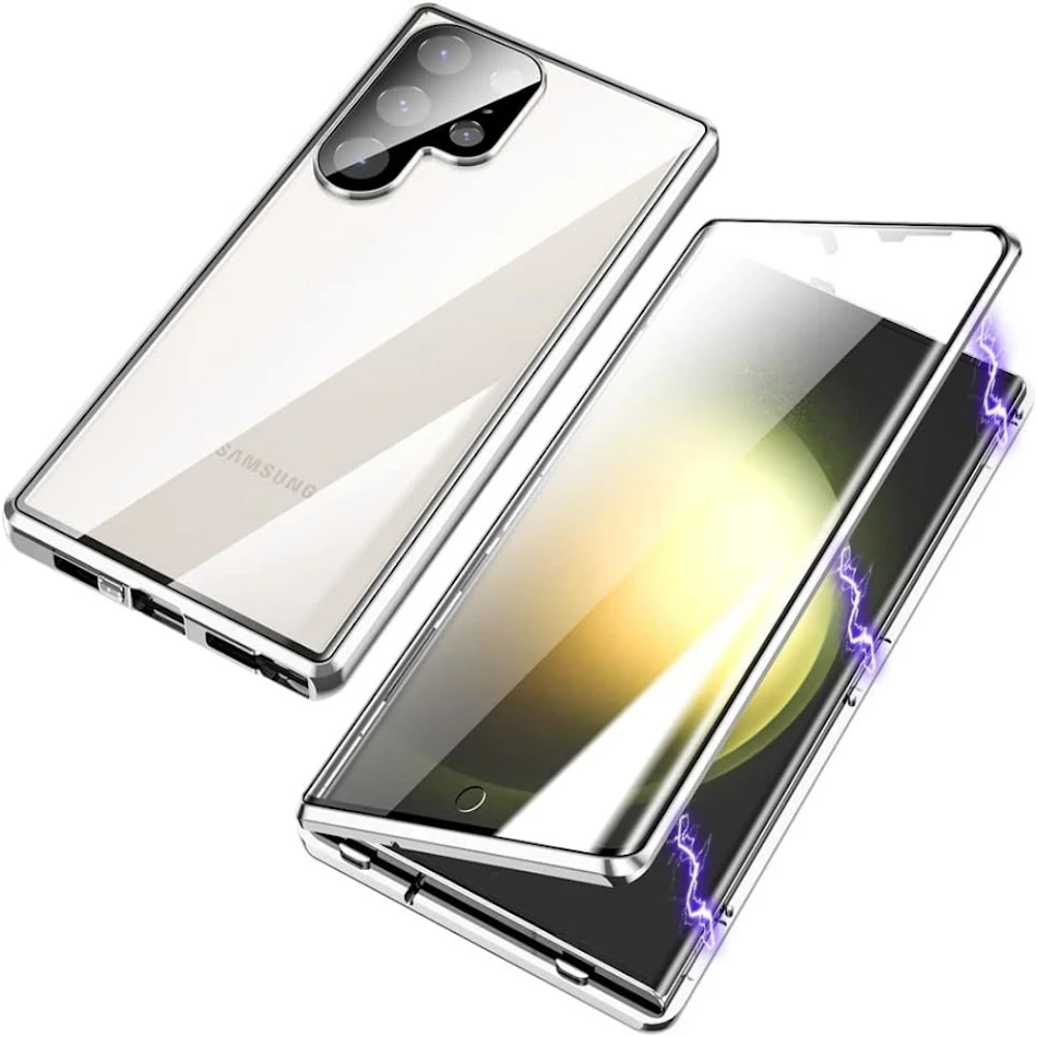 Magnetna King HD Metalna Magnetna Kopča Futrola za Telefon. Zaštita i Elegancija u Jednom. Snažno Magnetno Prijanjanje i Jednostavna Upotreba.