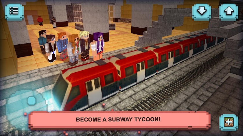 Subway Craft: Build &amp; Ride Screen 2