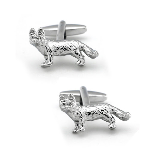 Title 1, Fashion Mens French Shirt Animal Cufflinks Ele...
