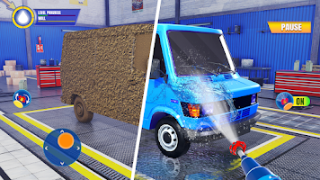 Power Car Wash Simulator Game Screenshot