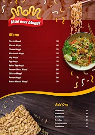 Mad Over Maggy menu 1