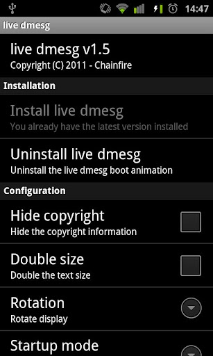 [root] live dmesg apk