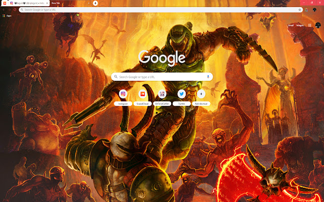 Doom Eternal | MONSTERS ARE HERE (Video Game) chrome extension