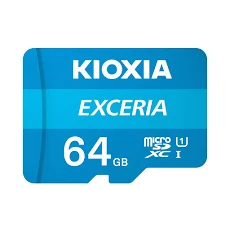 Thẻ nhớ microSD Kioxia 64GB Exceria C10 U1 LMEX1L064GG4 (Không Adapter)