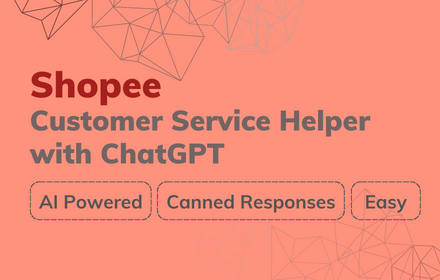 ChatShopee - AI Customer Service Helper small promo image