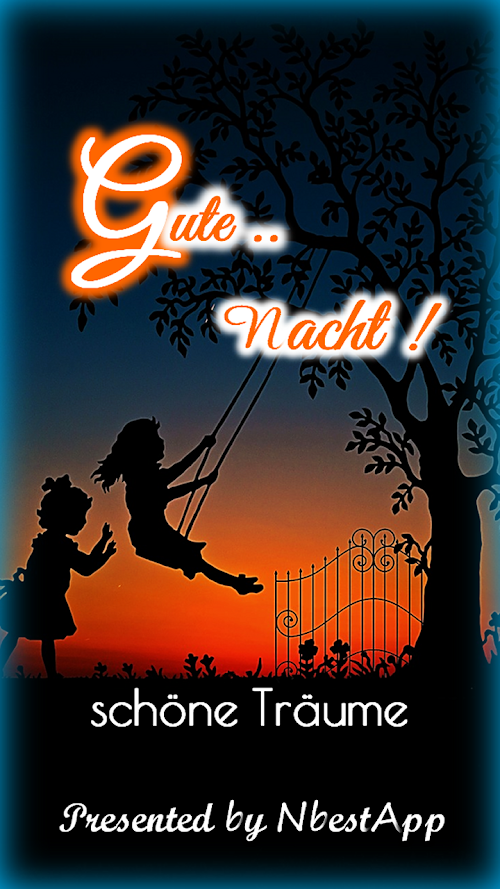 Android application Gute Nacht screenshort