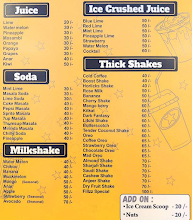 Fillzz menu 2