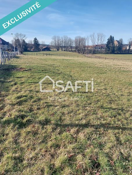 Vente terrain  1866 m² à Censeau (39250), 186 600 €