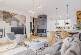 Aranżacja wnętrz 2 domu Olaf