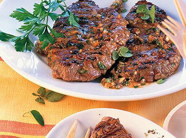 Marinated Pork Steaks