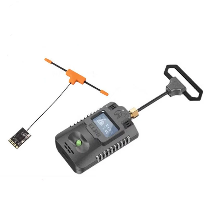 Récepteur SBUS ELRS 24G avec télécommande et tuner intégré, offrant une portée étendue et un contrôle précis pour les modèles RC. Idéal pour les applications FPV.