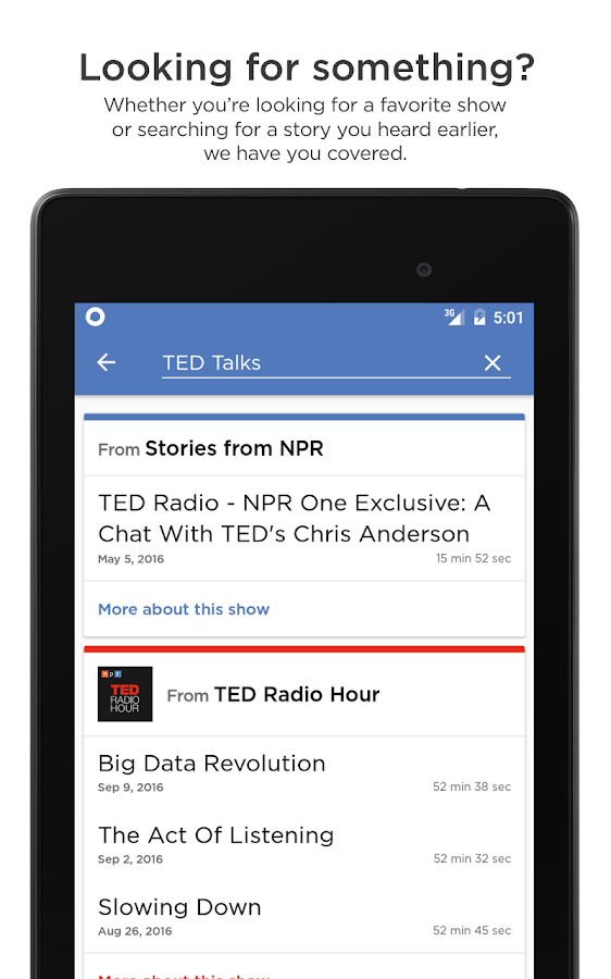    NPR One- screenshot  