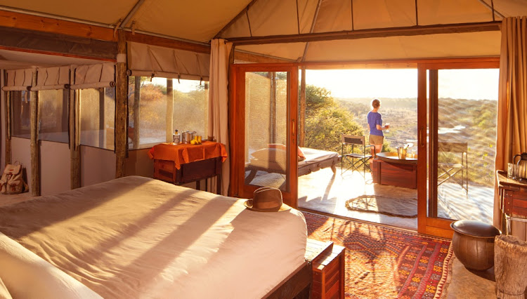 Sweeping views make for enjoyable game viewing on your doorstep at Meno a Kwena.