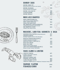 The Sea Secret menu 7