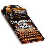 Cover Image of डाउनलोड Keyboard Theme Car Interior 1.0 APK