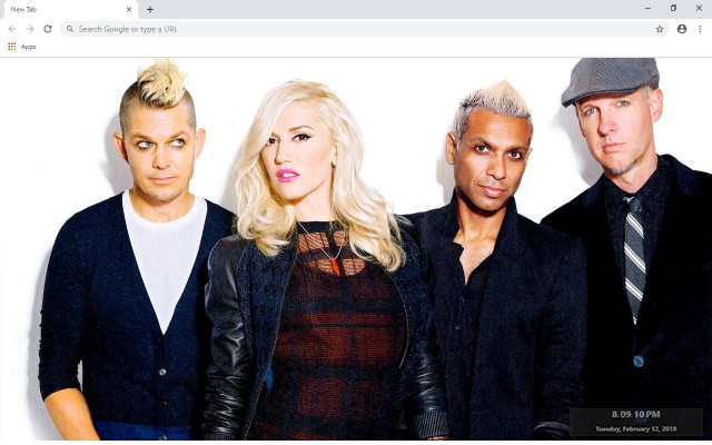 No Doubt New Tab & Wallpapers Collection