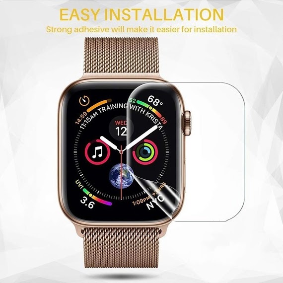 Kính Cường Lực Bảo Vệ Màn Hình Đồng Hồ Apple Watch Series 6 Se 5 4 3 2 1 40 Mm 44 Mm 38 Mm 42 Mm