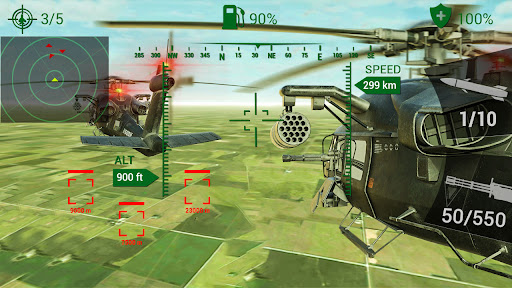 Screenshot Gunship Heli War - Simulator