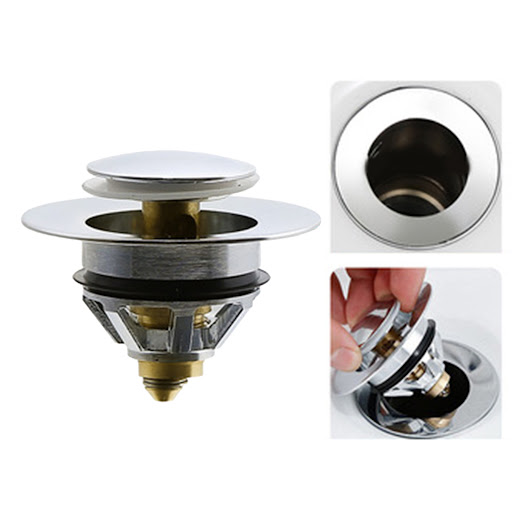 Title 1, Aifeiling Washbasin Drainer Accessories Push-ty...