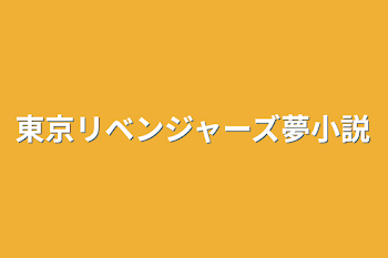 東京リベンジャーズ夢小説