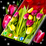 Cover Image of Baixar Tulip Live Wallpaper 🌷 Spring Flowers Garden 6.4.0 APK