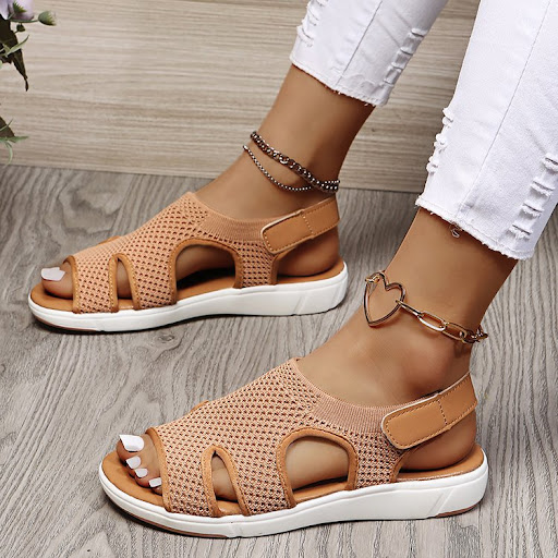 Title 4, Ladies Sandals Large Size Breathable Stretch F...