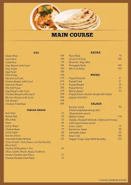 The Krishna Lila Regency menu 4