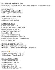 Healthy Hunger Box menu 1