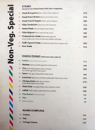 Sam's Cafe menu 4