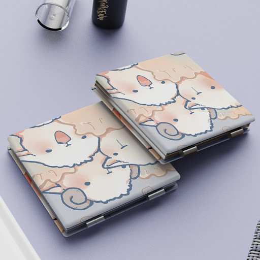 Title 9, Creative Portable Foldable Makeup Double-sided ...