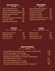 Cafe Zanzanit menu 1