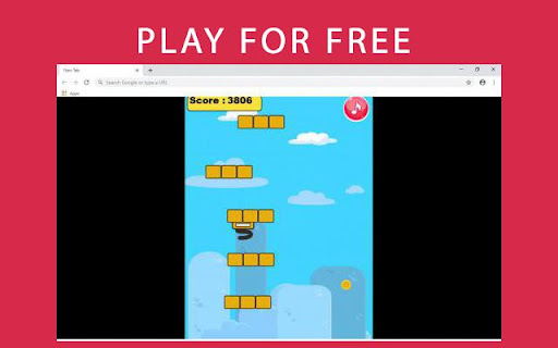 blockjumper Game for Chrome