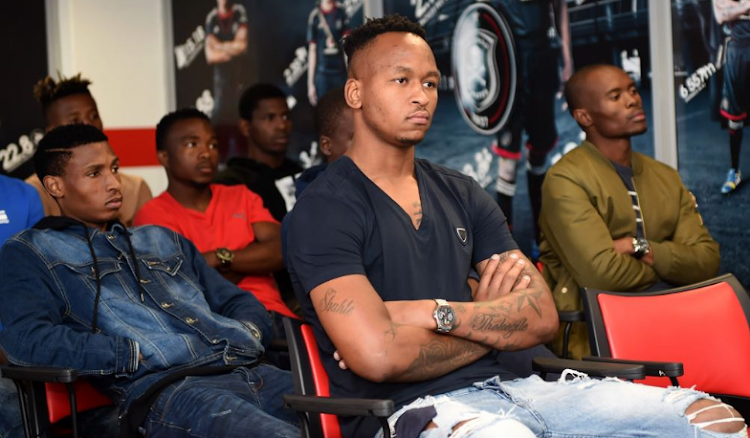 Orlando Pirates newly-signed goalkeeper Brilliant Khuzwayo.