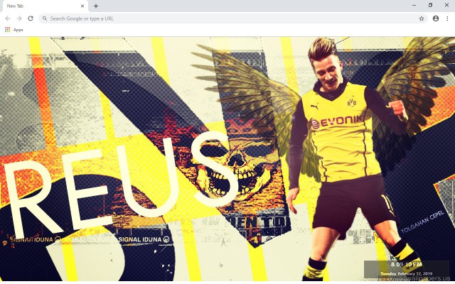 Marco Reus New Tab & Wallpapers Collection