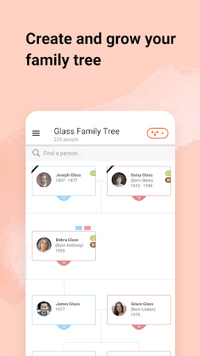 Screenshot MyHeritage: Family Tree & DNA