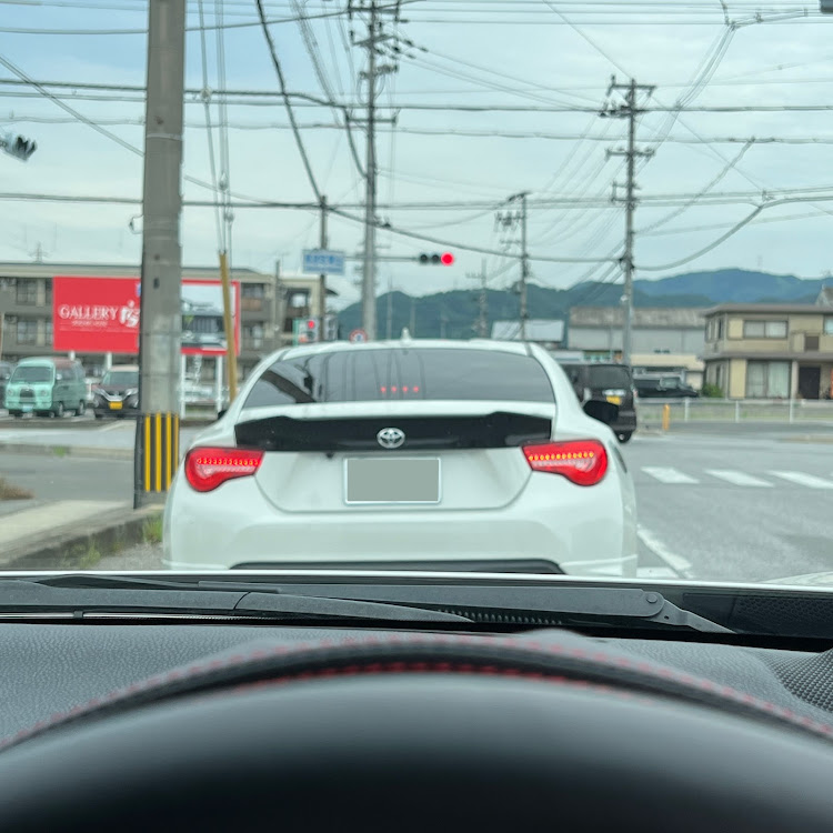 86の#TE37SL・86BRZ・ドライブ・低いようで低くない丁度良い高さに関するカスタム事例の投稿画像2枚目