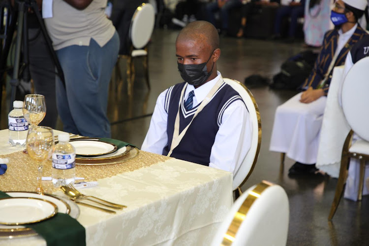 One of the top pupils of the class of 2021 honoured at an event in Durban on Friday. The class of 2021 has been applauded for its resilience as pupils faced Covid-19 and the July unrest disruptions.