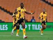 Kaizer Chiefs striker Christian Saile celebrates his goal during the DStv Premiership win over Cape Town Spurs at FNB Stadium.