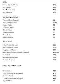 Davat Restaurant menu 2