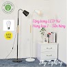 Đèn Cây Đứng Trang Trí Phòng Khách Phong Cách Bắc Âu Tặng Kèm Bóng Led 9W Đèn Led Đọc Sách Sofa